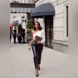 Zara Faux Leather Pants